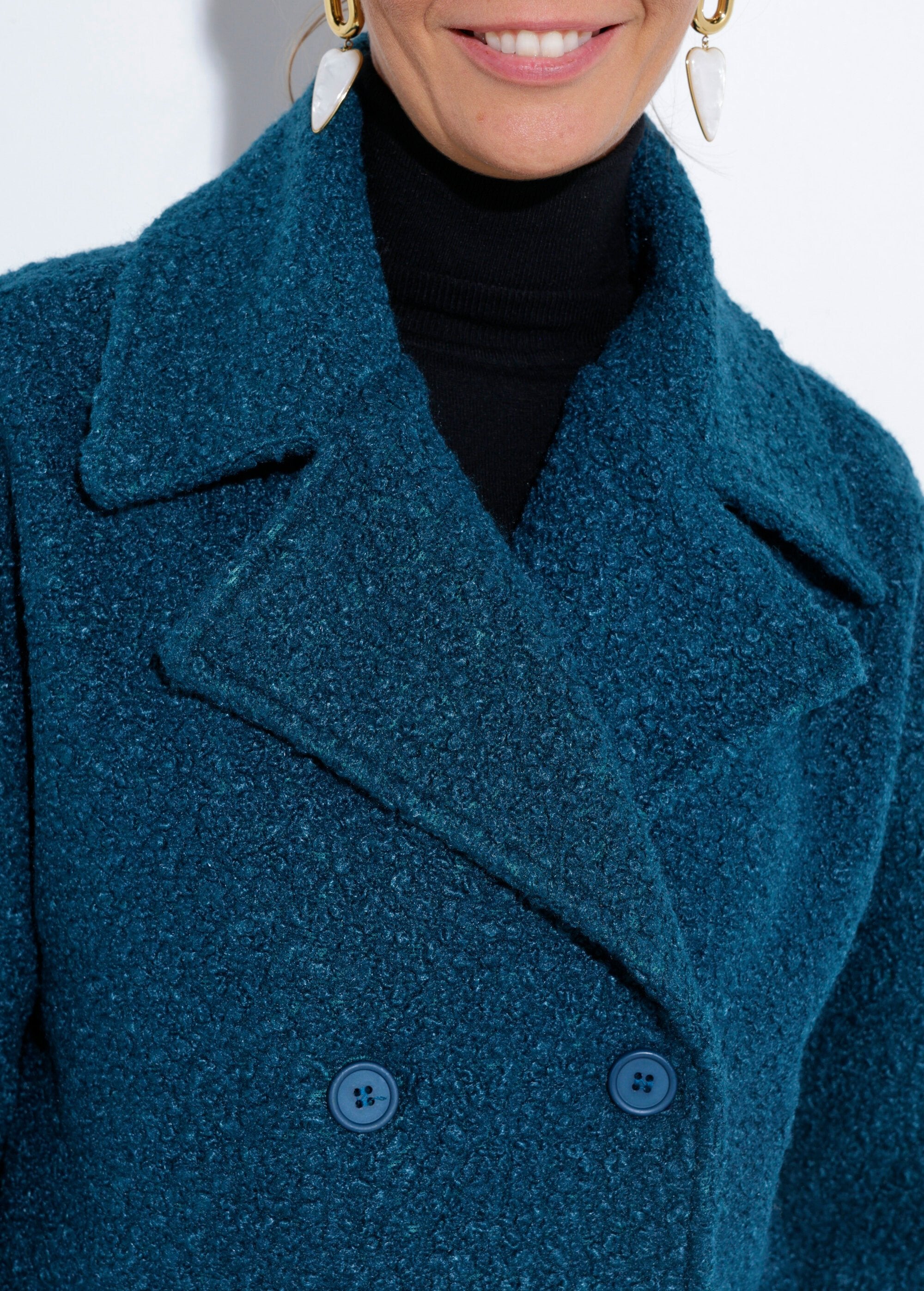 Short,_plain,_bouclé-style_pea_coat_Duck_green_DE1_slim