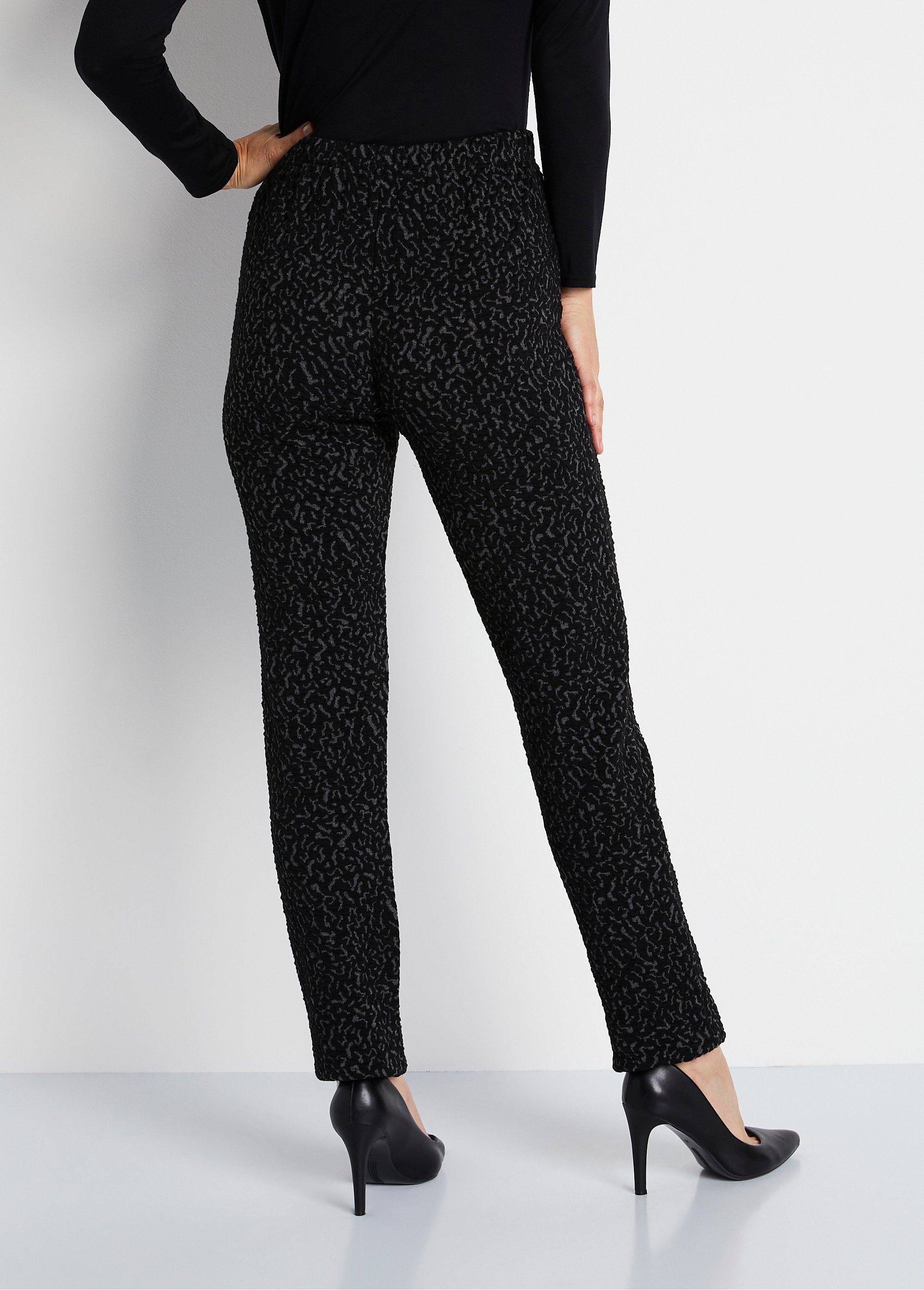 Plain_or_two-tone_stretchy_elasticated_waist_leggings_Gray_and_black_DO1_slim