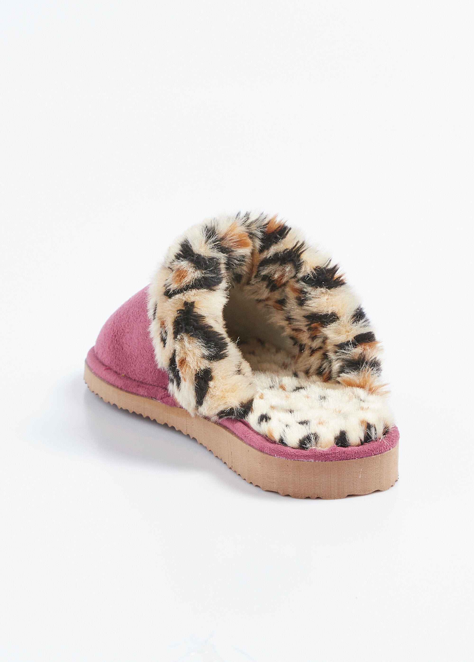 Leopard_print_fur-lined_mule_slippers,_comfort_width_Pink_DO1_slim