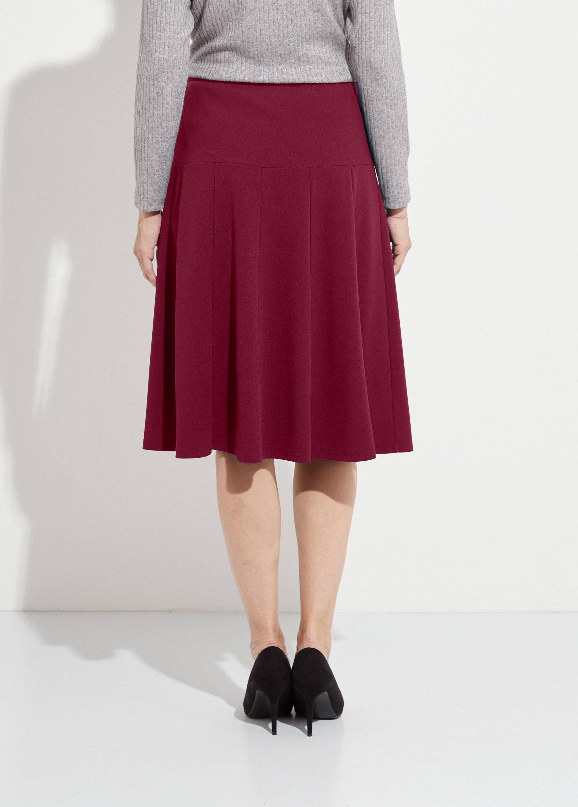 Plain_mid-length_flared_skirt_with_elasticated_waist_Bordeaux_DO1_slim