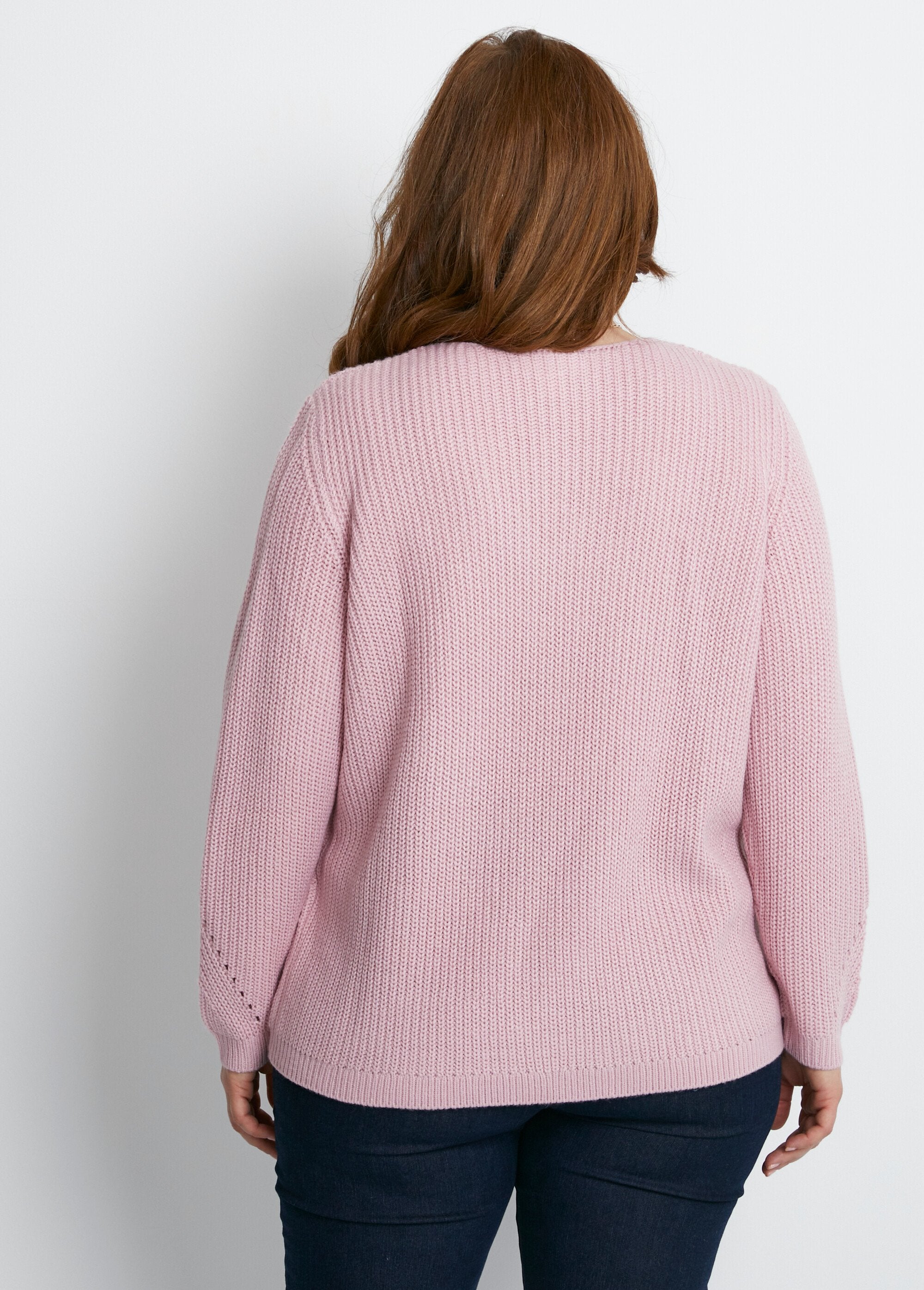 Beaded_and_openwork_V-neck_sweater_Pink_DO1_curvy