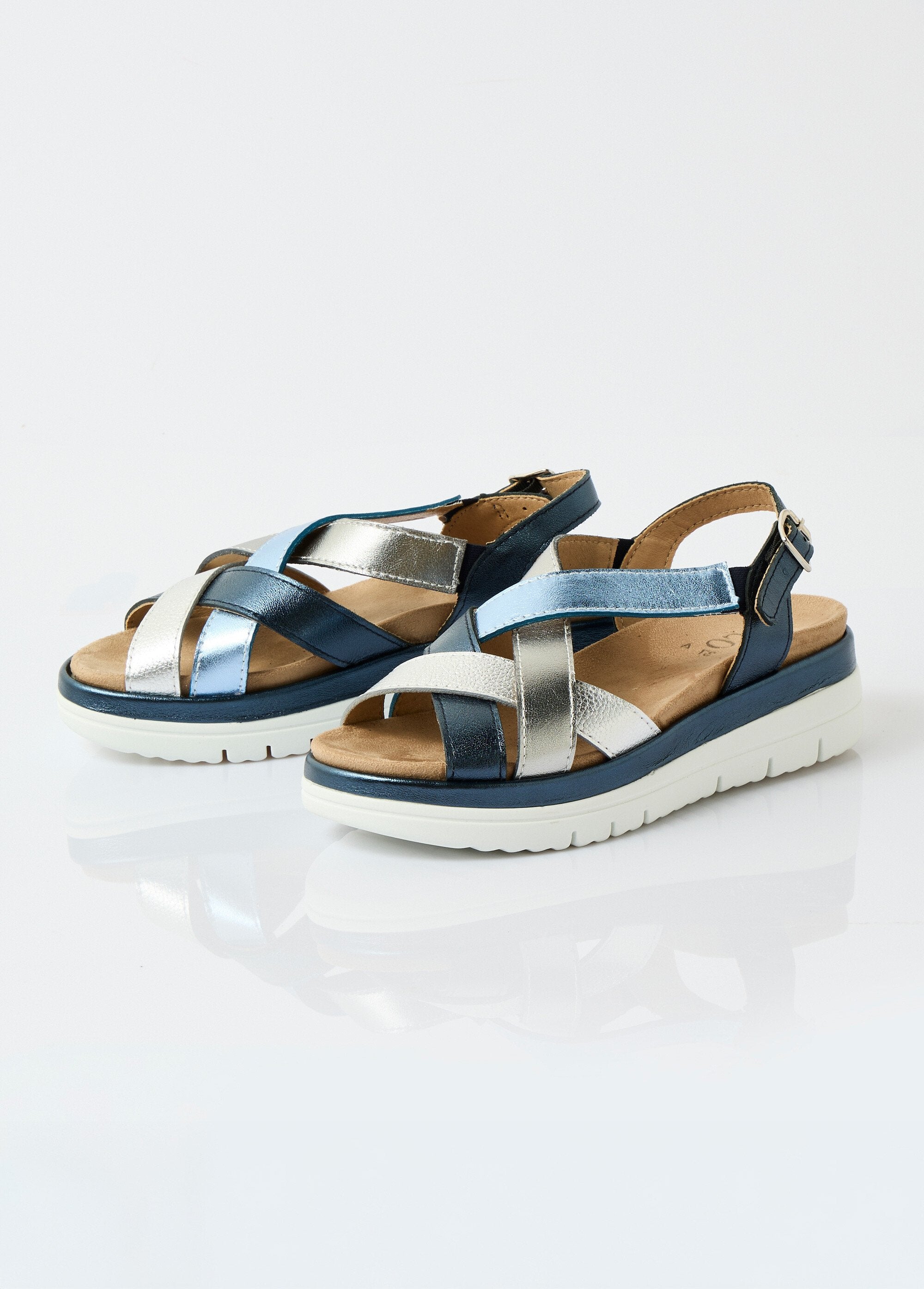 Wide_width_multi-strap_wedge_sandals_Navy_and_silver_DE1_slim
