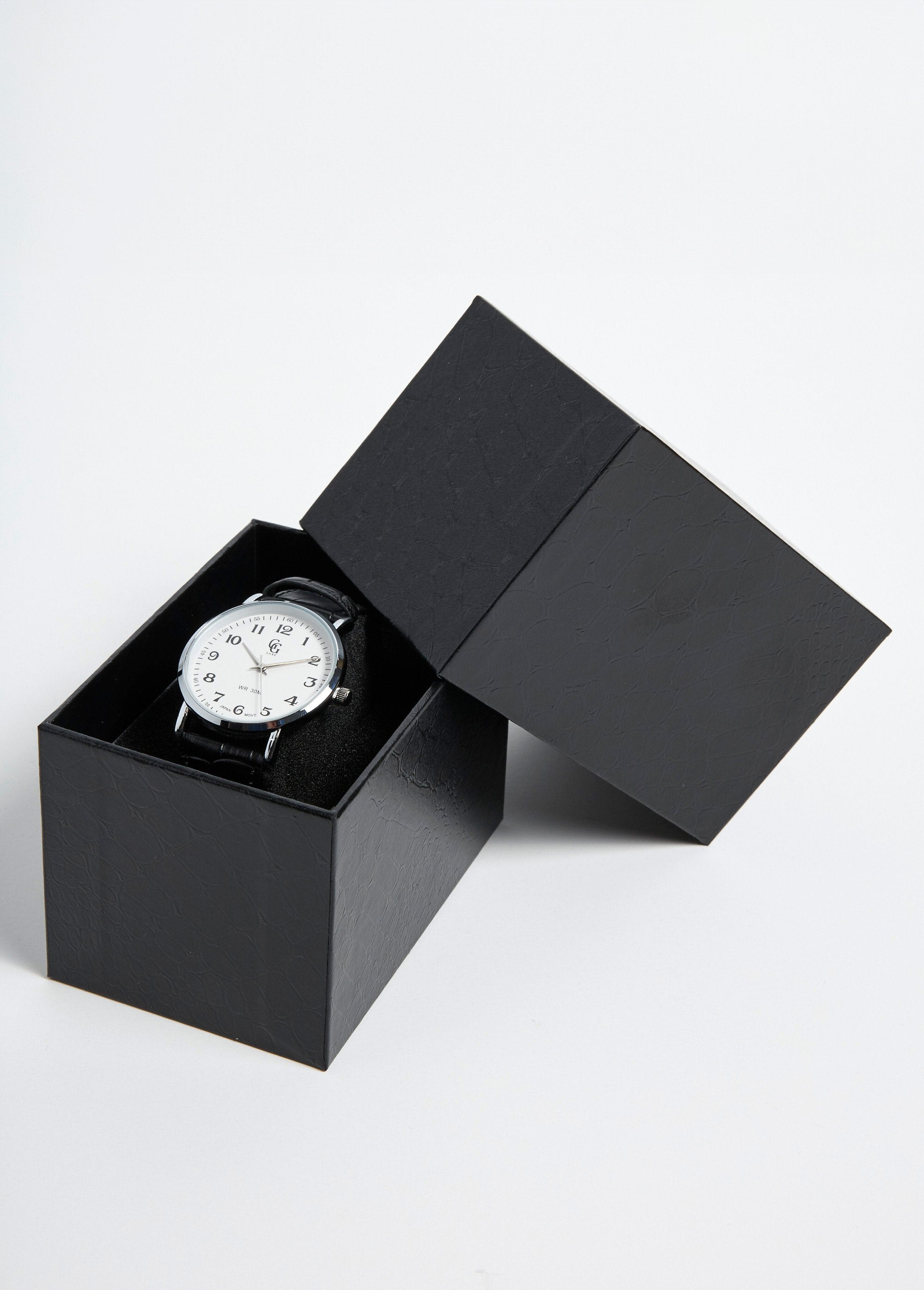 Round_stainless_steel_and_crocodile-style_leather_watch_Black_DE4_slim