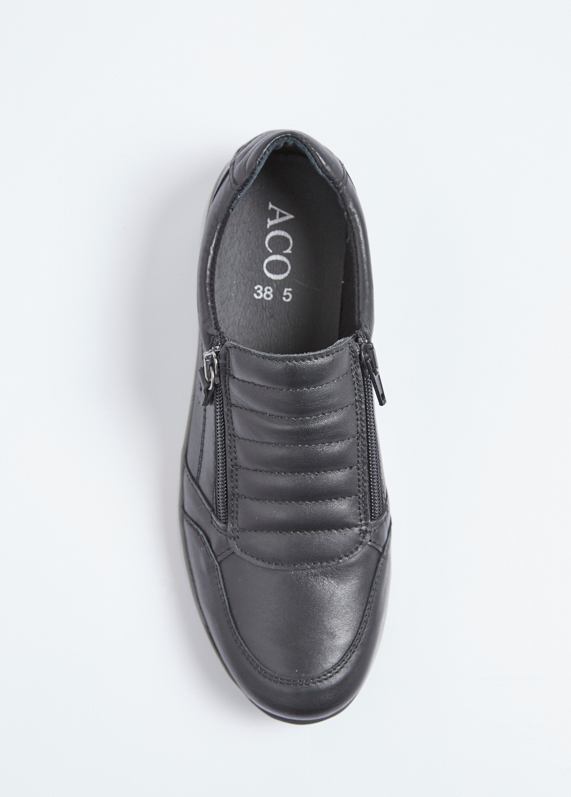 Baskets_cuir_zippées_grande_largeur_Noir_OV1_slim
