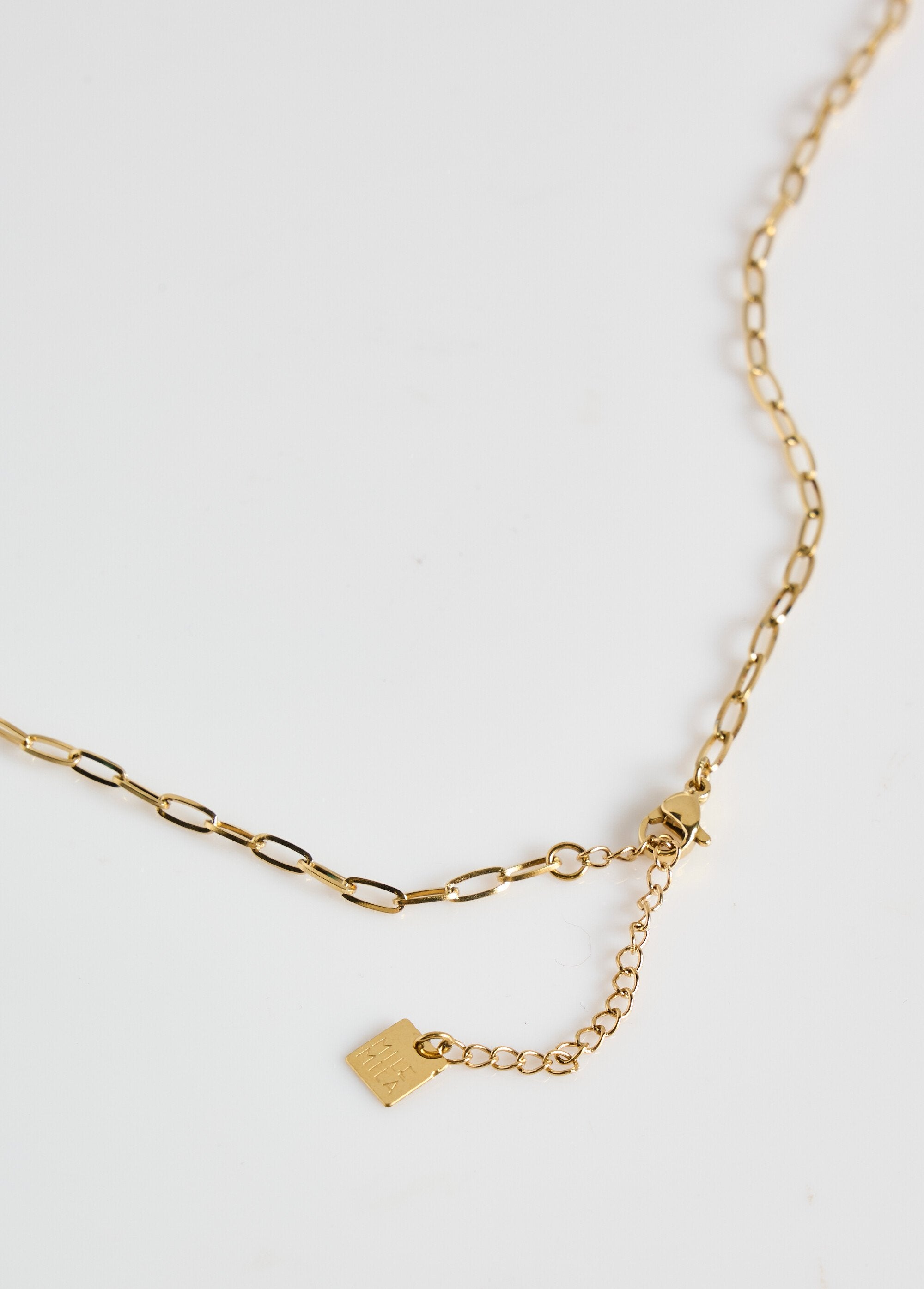 Stainless_steel_necklace_and_hammered_pendant_Golden_DE2_slim