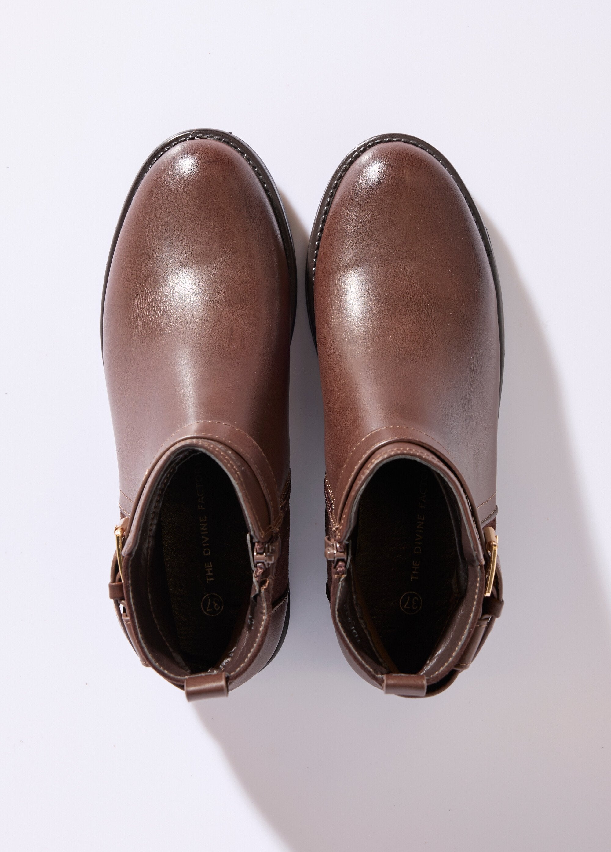Boots_bi_matière_avec_bride_cheville_Marron_OV1_slim