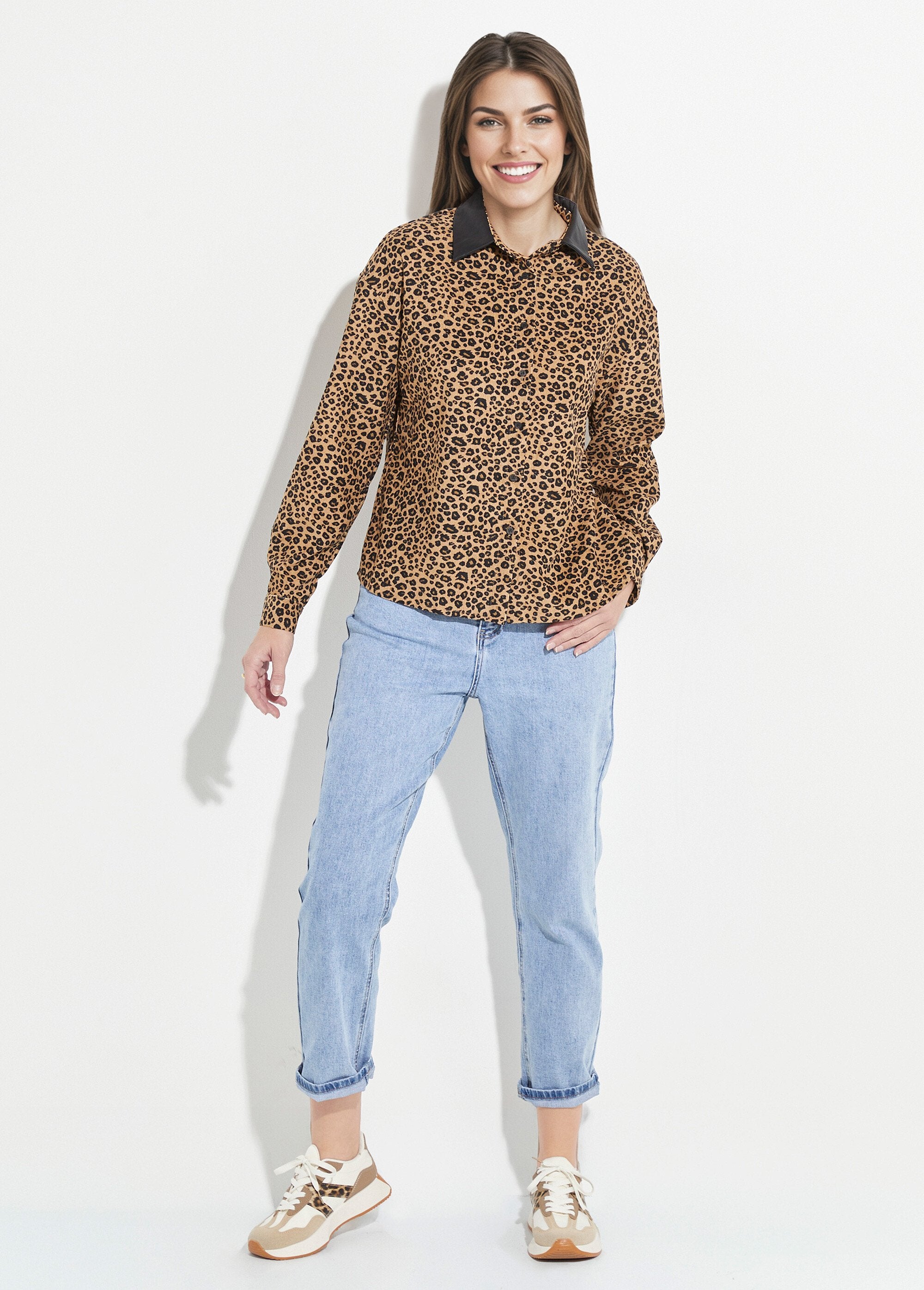 Leopard_print_velvet_blouse_with_faux_leather_collar_Leopard_SF1_slim
