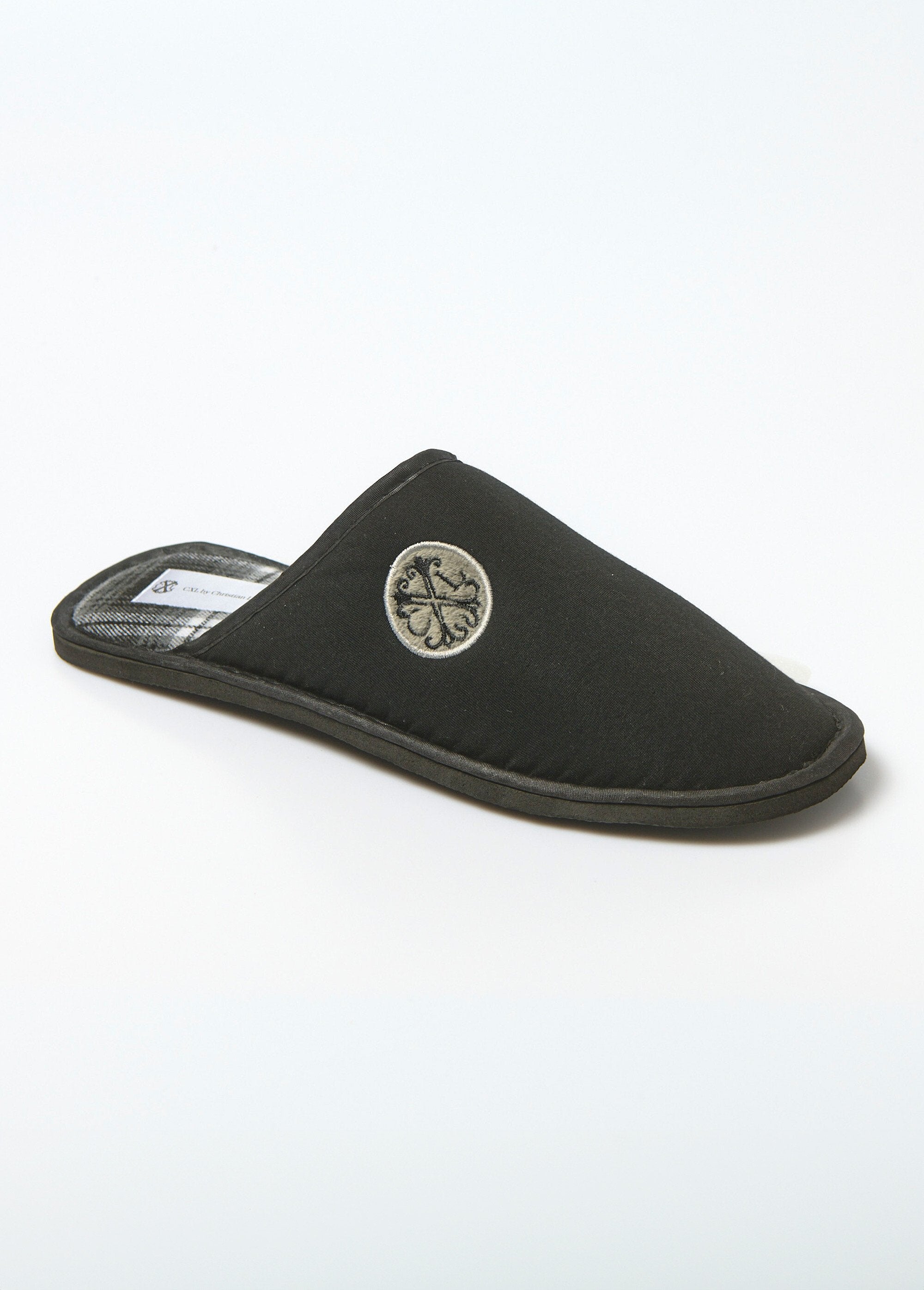 Chic_logo_mule_slippers_Black_FA1_slim