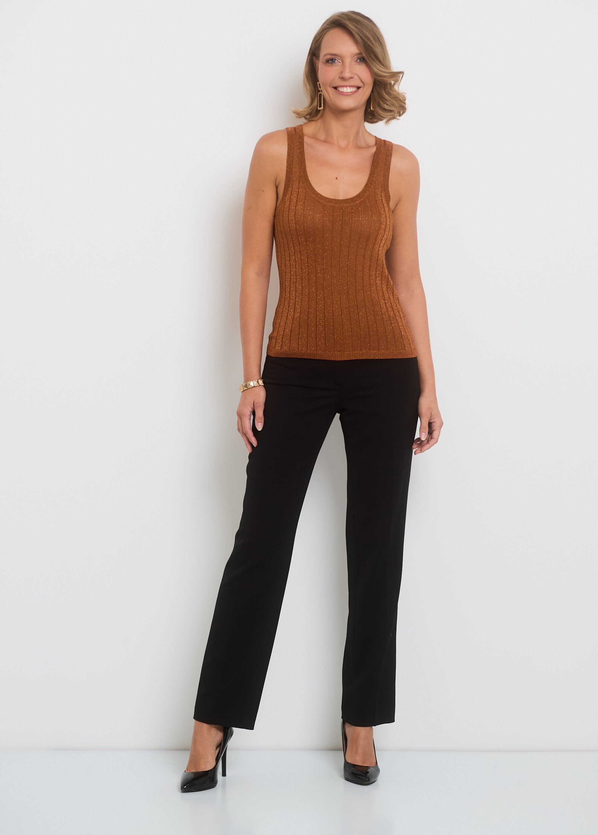 Ribbed_tank_top_with_metallic_thread_camel_SF1_slim