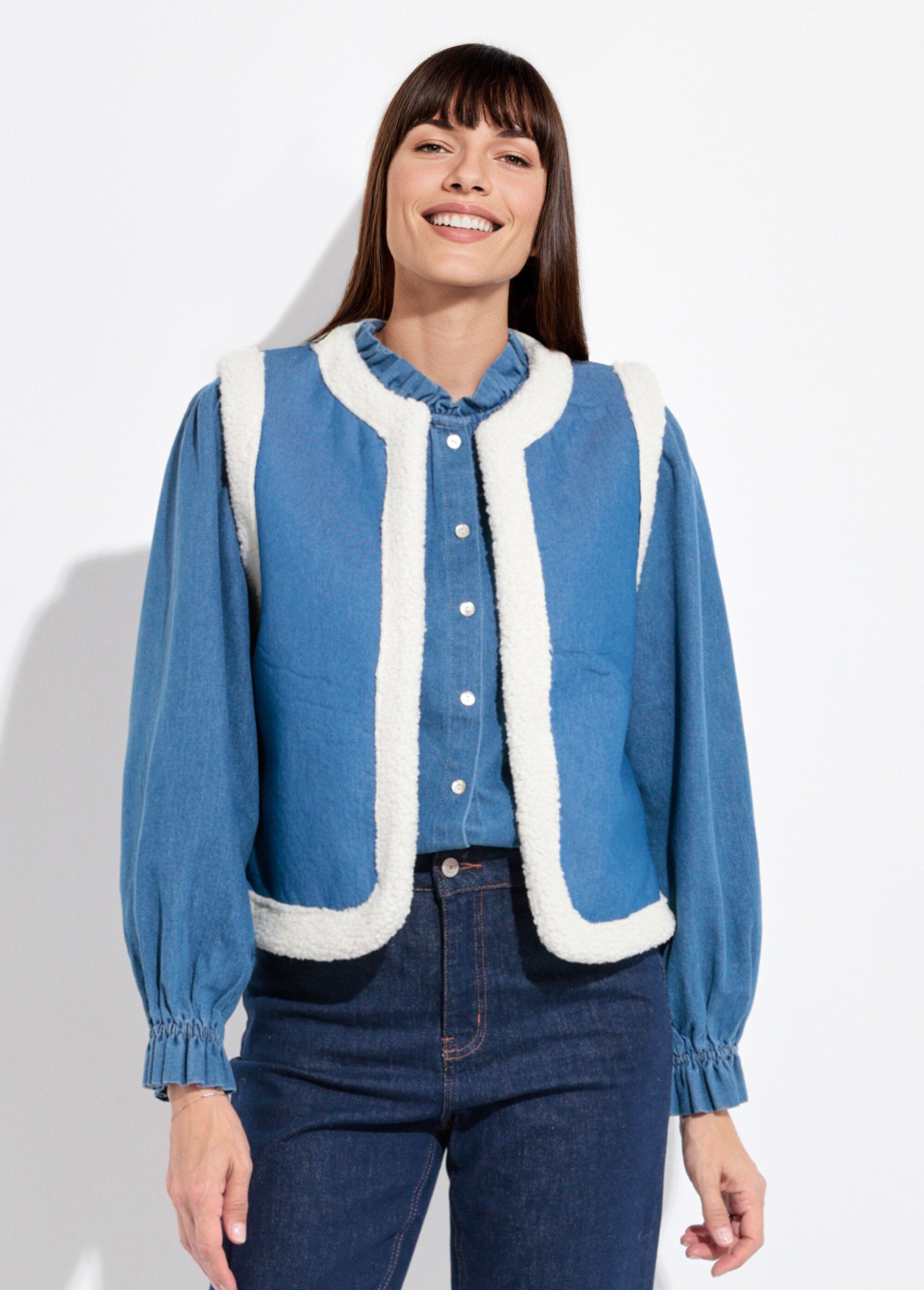 Denim_shepherd's_vest_in_sheepskin_style_Blue_FA1_slim