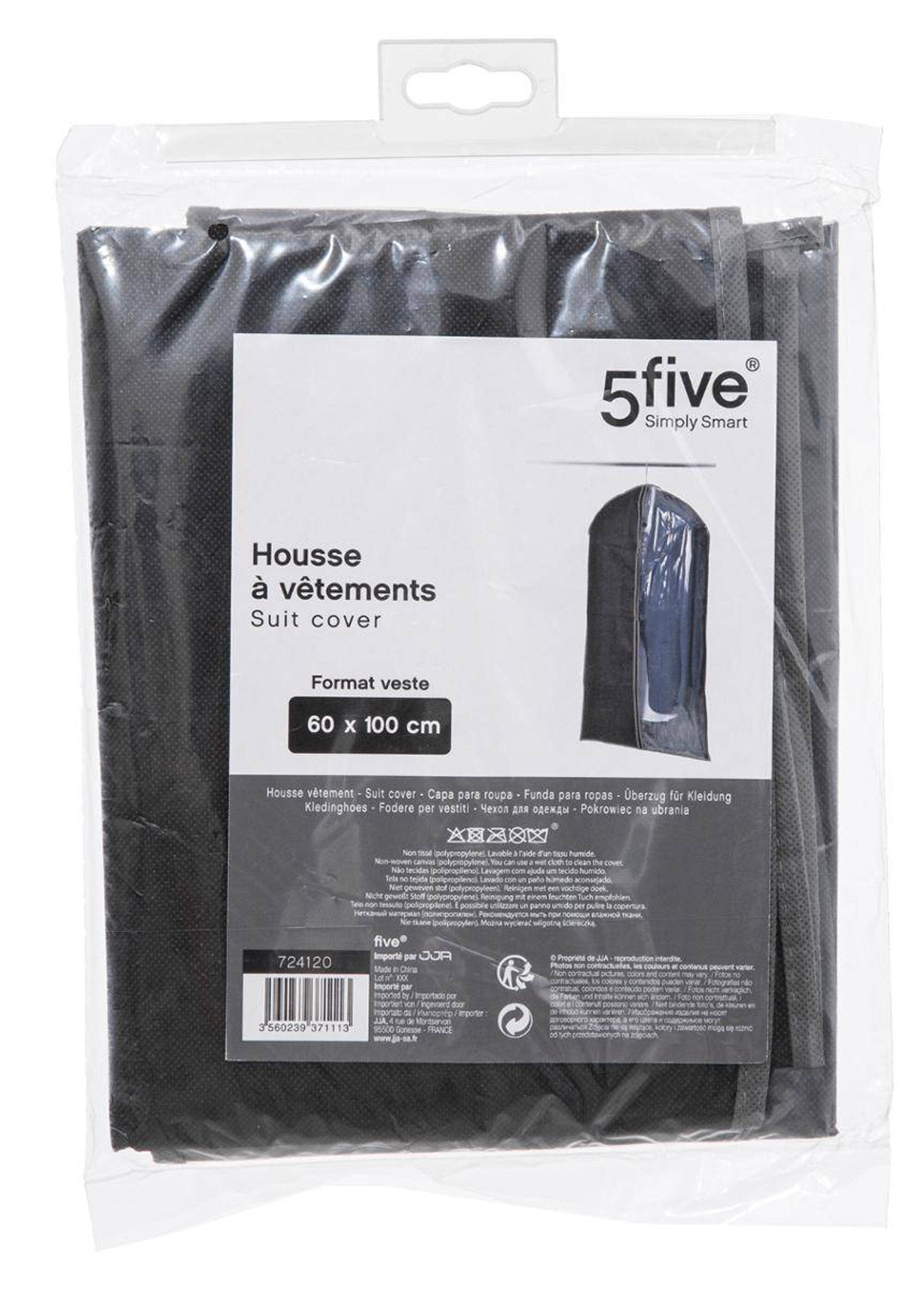 Garment_storage_bag,_115cm,_dark_Black_DE2_slim