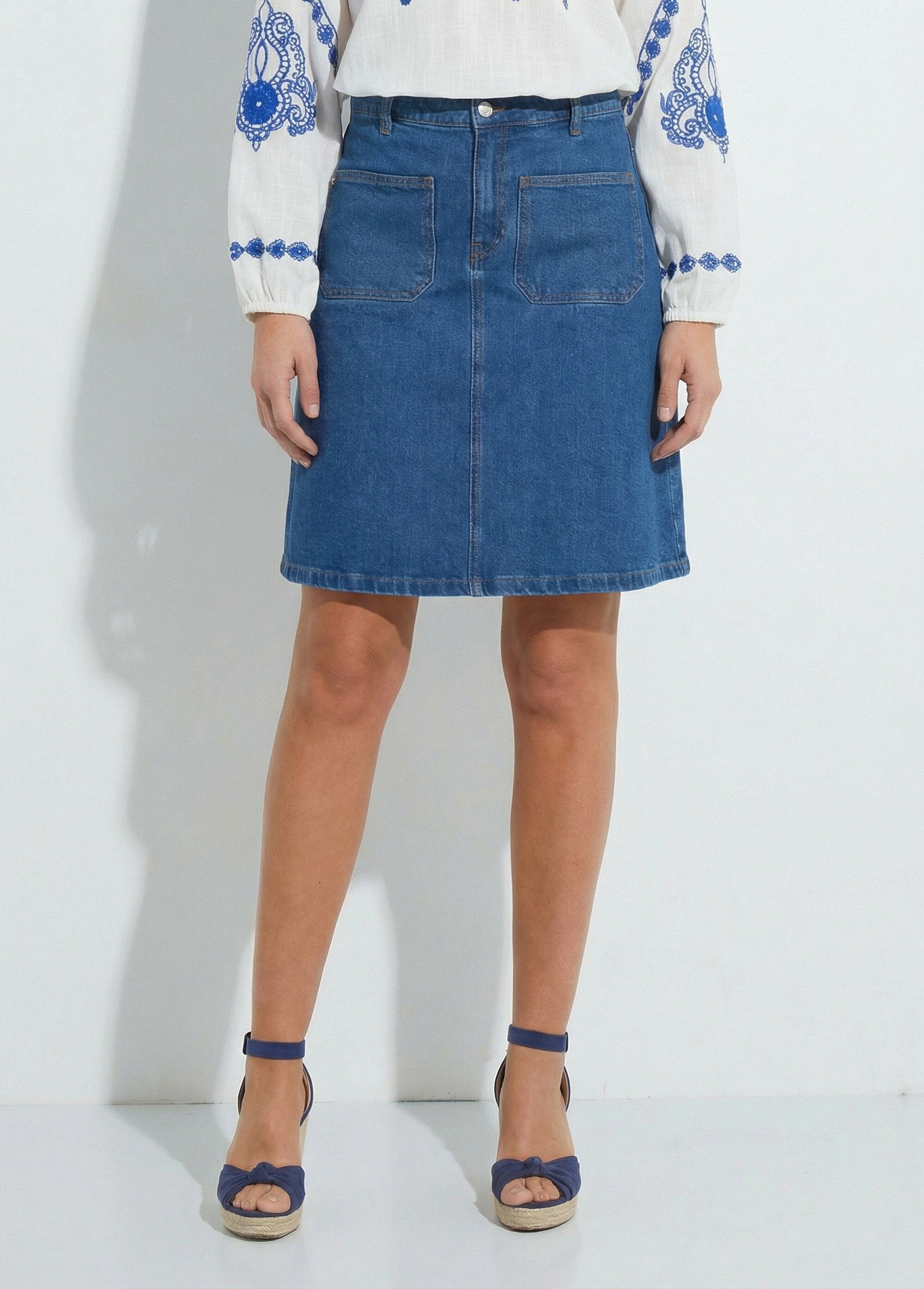 Short_straight_denim_skirt_with_4_pockets_Blue_stone_FA1_slim