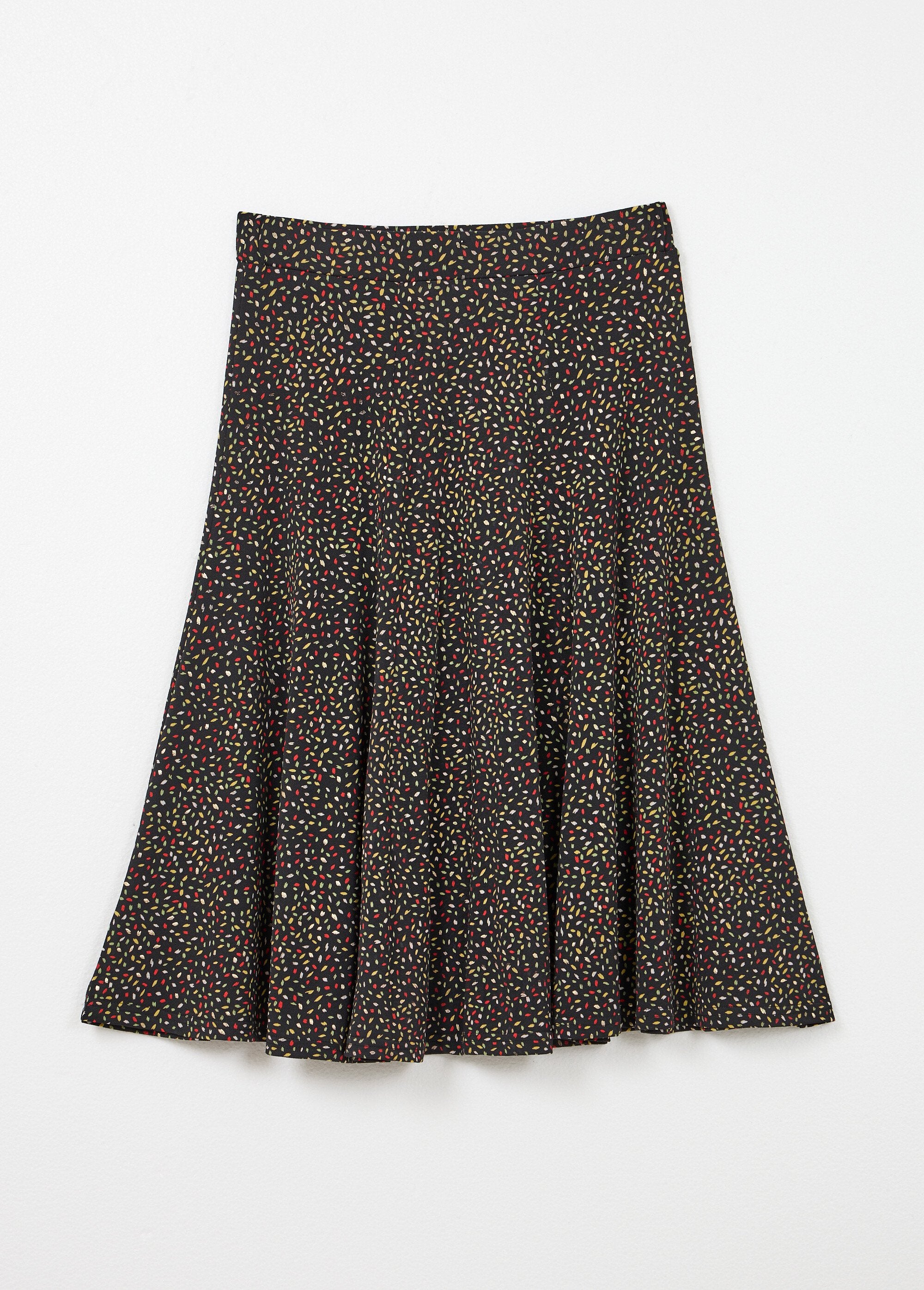 Printed_knit_flared_skirt_with_elasticated_waistband_Black_and_red_AP1_slim