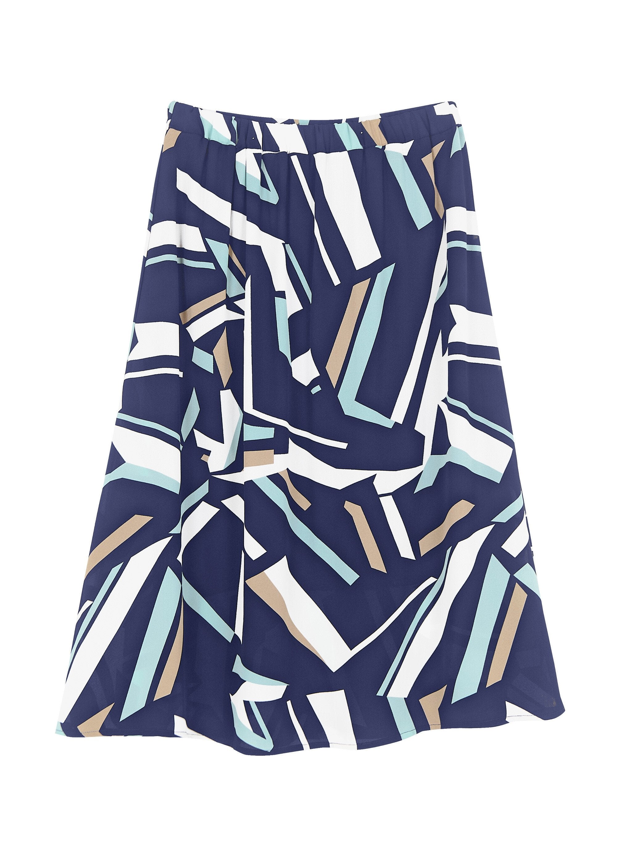 Long_flared_graphic_skirt_with_elasticated_waistband_Navy_and_beige_AP1_slim