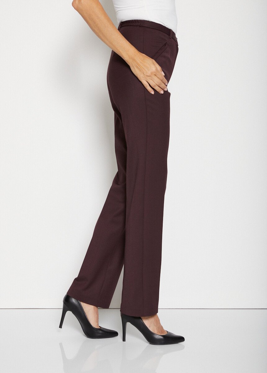 Straight_semi-elasticated_waist_pants_Plum_DR1_slim