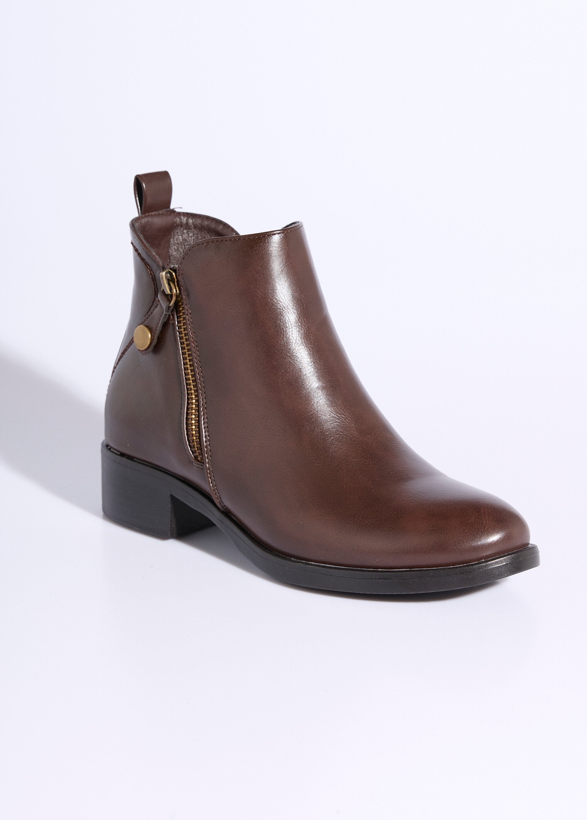 Low_boots_à_talon_large_et_zip_déco_Marron_FA1_slim