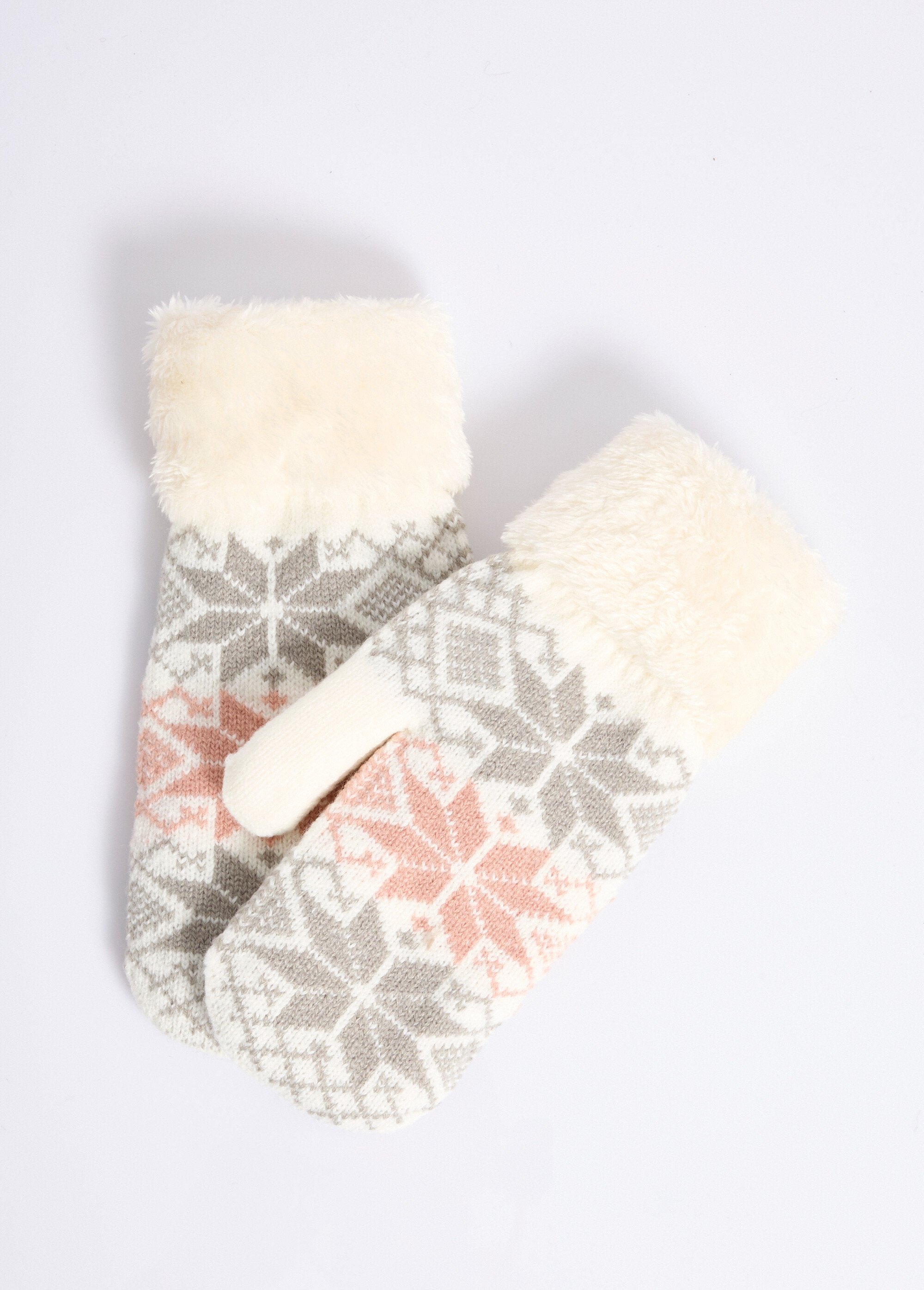 Warm_knitted_mittens_with_snowflake_pattern_Ecru_FA1_slim
