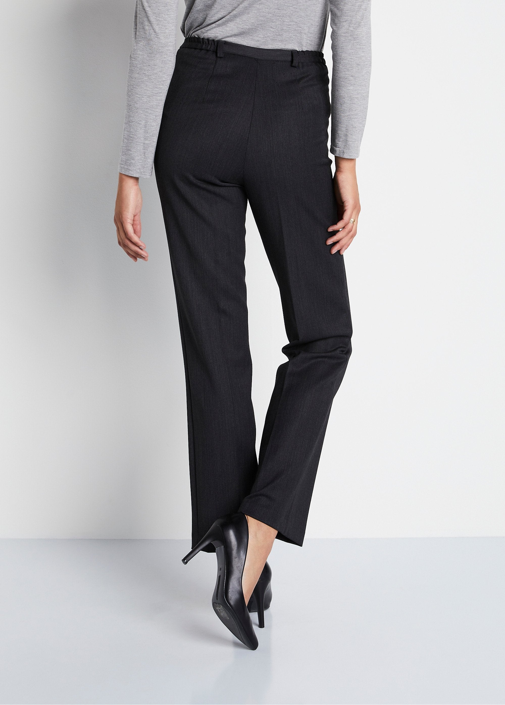 Straight_semi-elasticated_waist_pants_Gray_DO1_slim