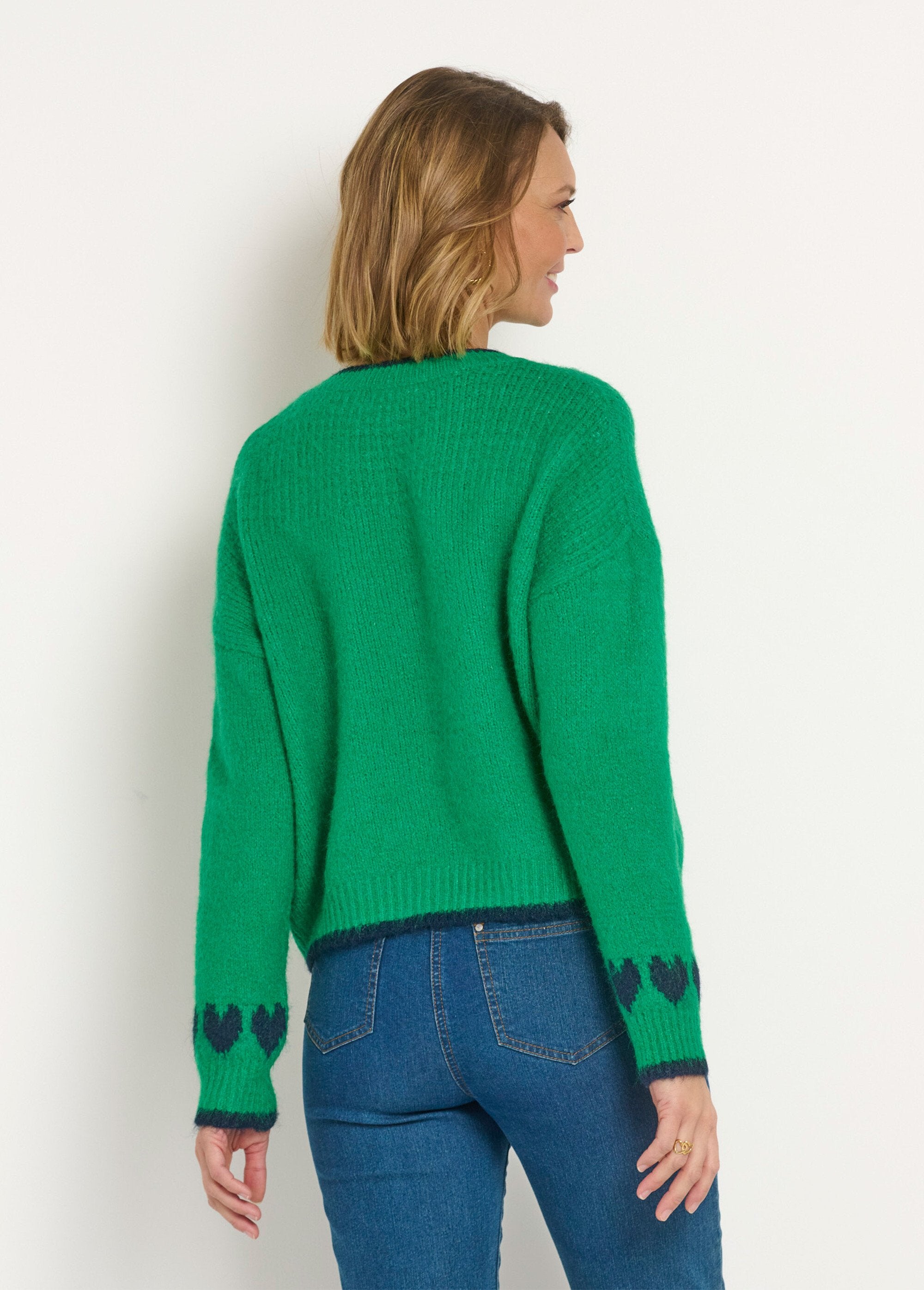 Pull_chaud_laine_détails_curs,_col_rond_Vert_DO1_slim