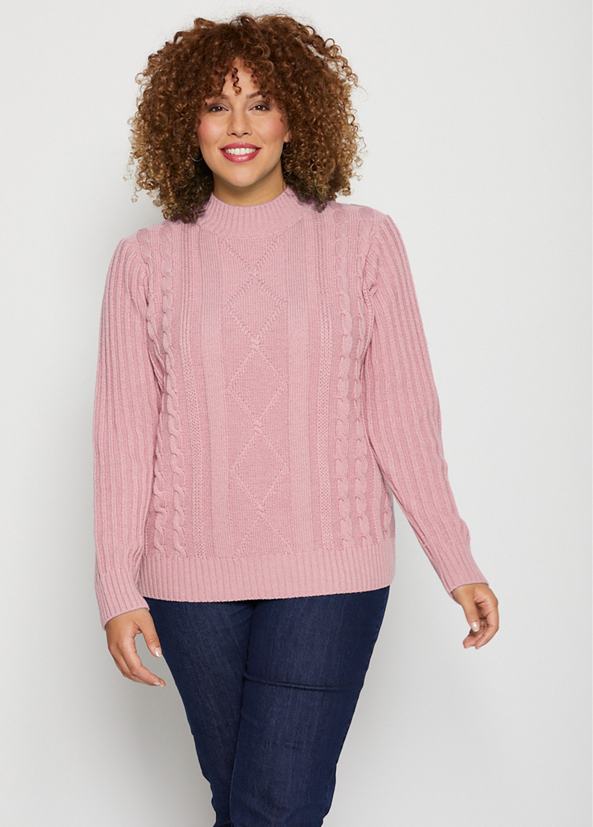 Warm_Irish_style_sweater_with_high_collar_Lilac_FA1_curvy