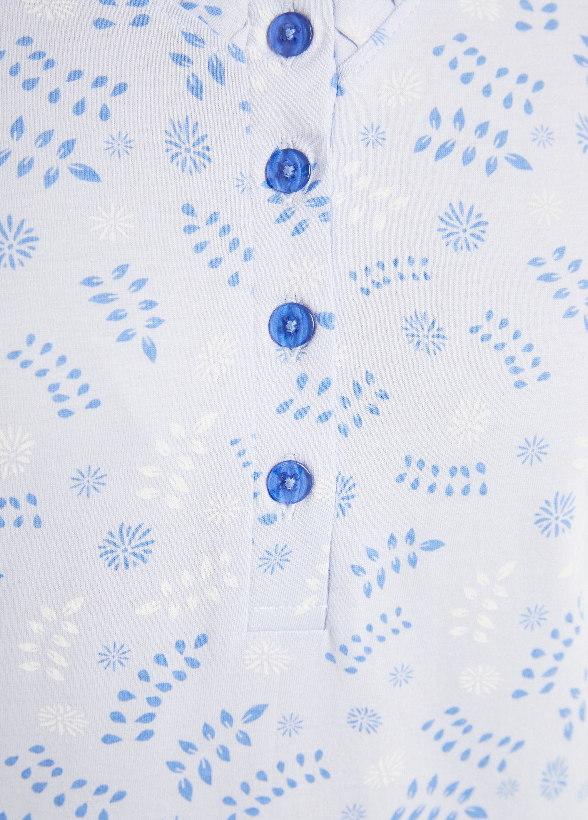 Printed_long-sleeved_cotton_button-down_pyjamas_Blue_print_DE2_slim