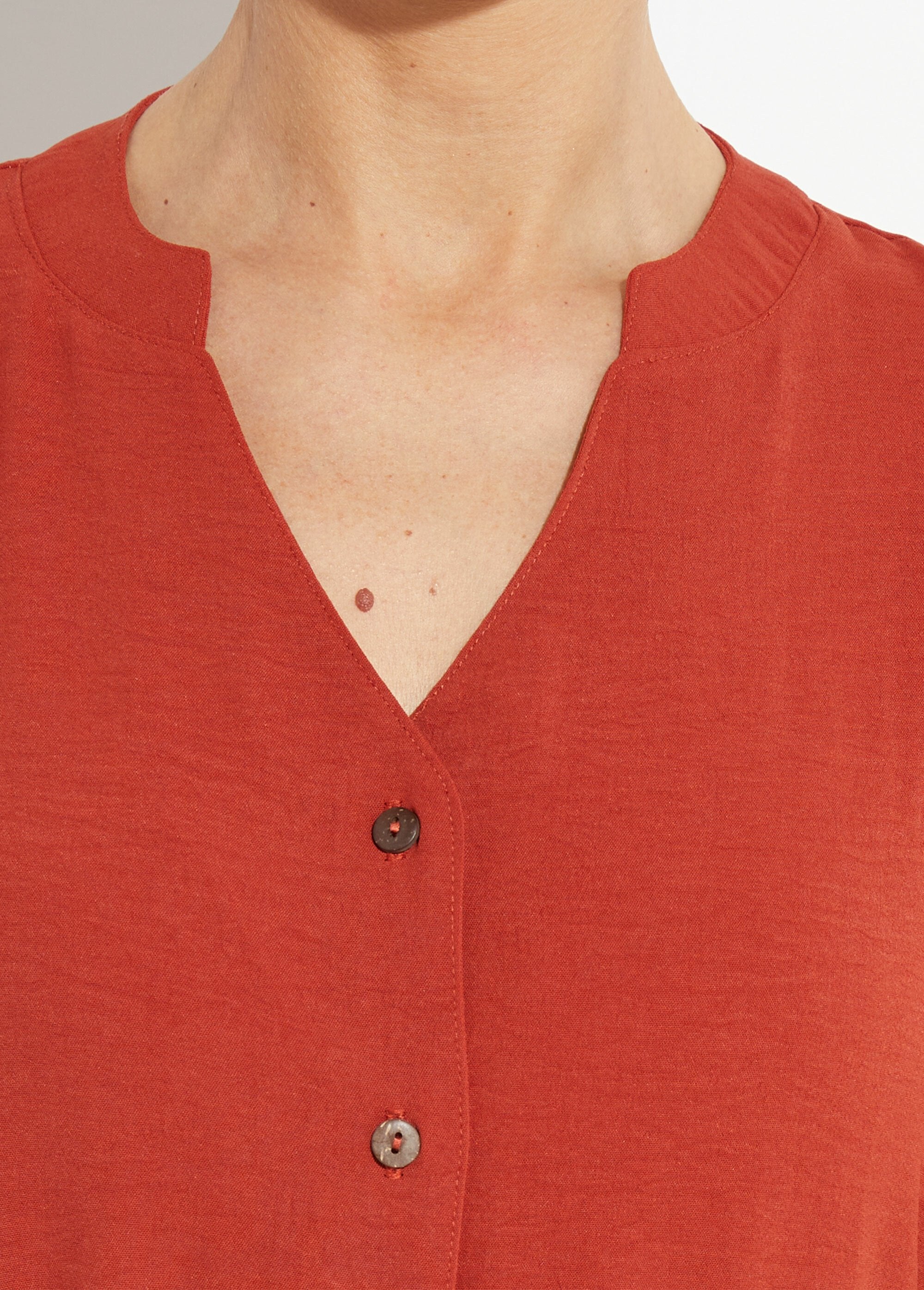 Crepe_shirt_dress,_ethnic_style_Terracotta_DE1_slim