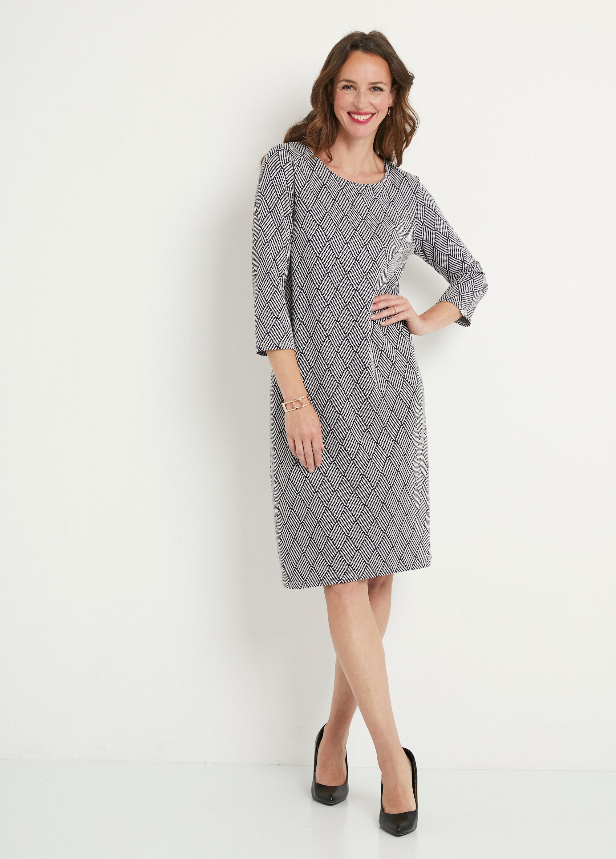 Short_straight_graphic_jacquard_dress_Navy_and_ecru_FA1_slim