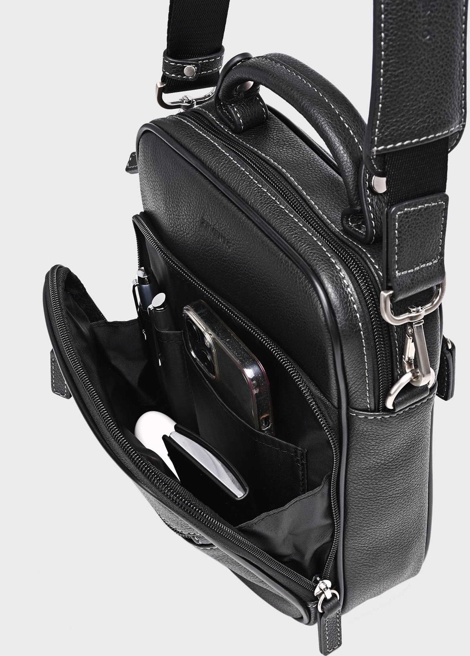 Elegant_men's_leather_satchel_Black_DE3_slim