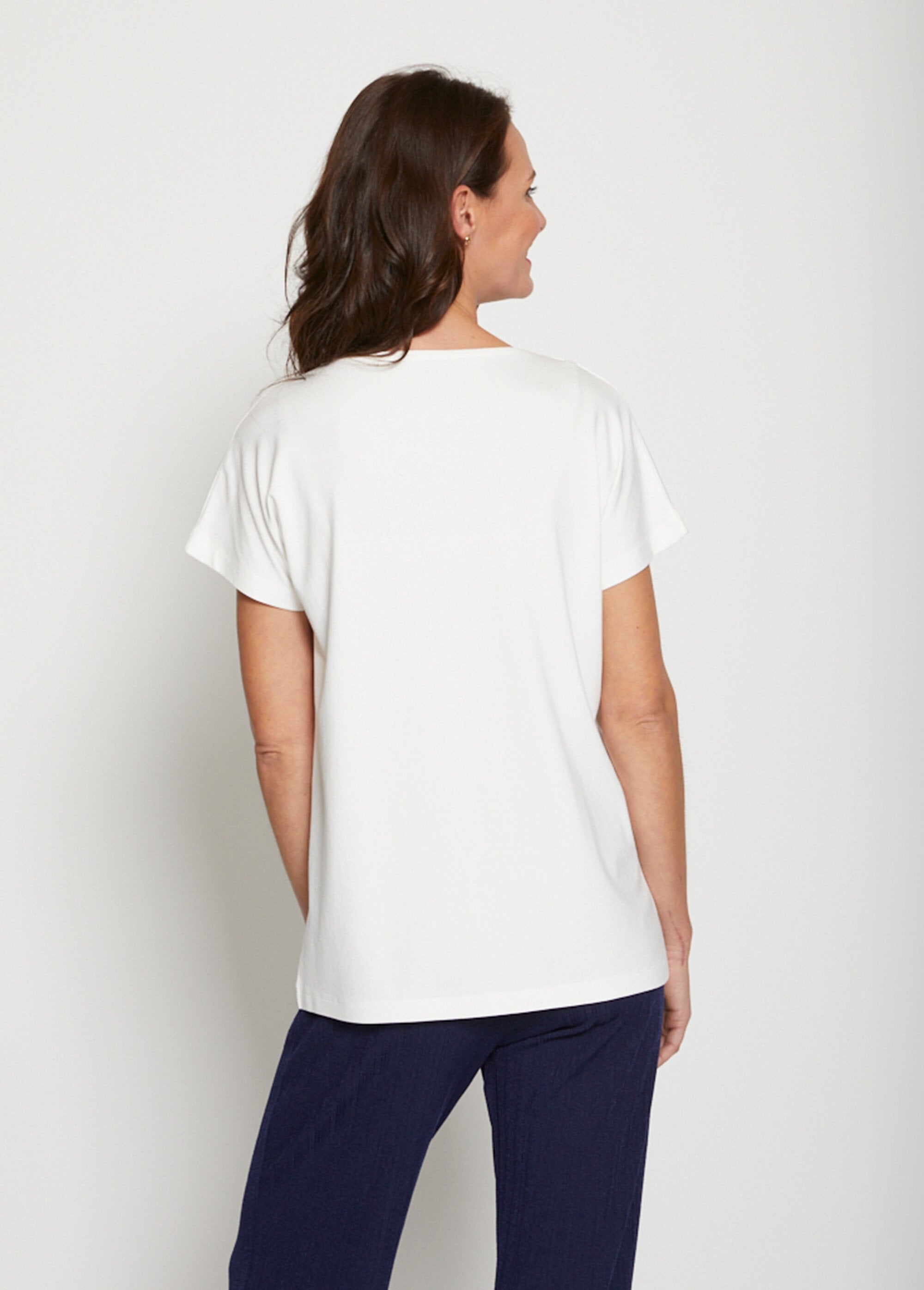 T-shirt_motif_manches_courtes_kimono_Aqua_et_jaune_DO1_slim