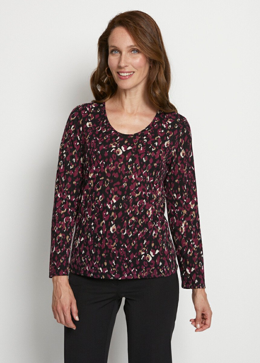 Long_sleeve_ribbed_knit_T-shirt_Plum_print_FA1_slim