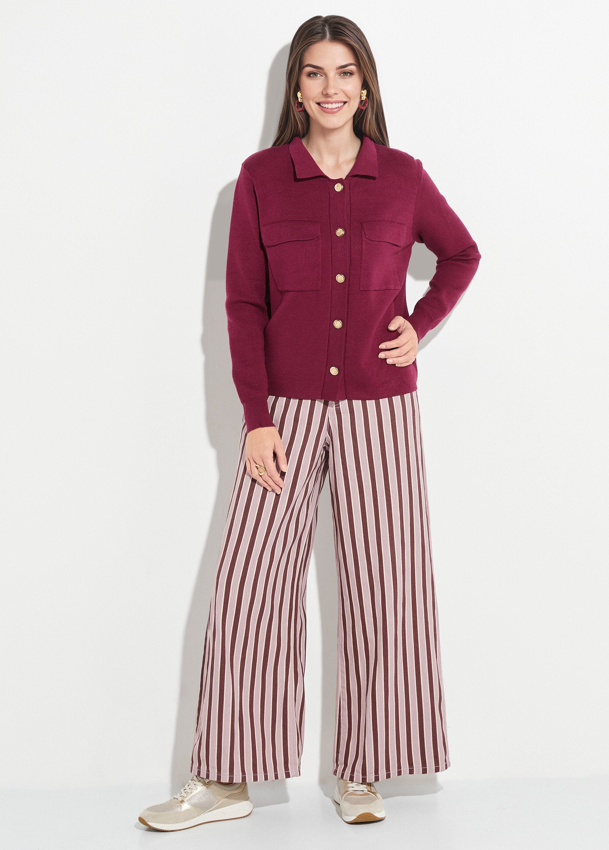 Jacquard_knit_jacket_with_metal_buttons_Bordeaux_SF1_slim