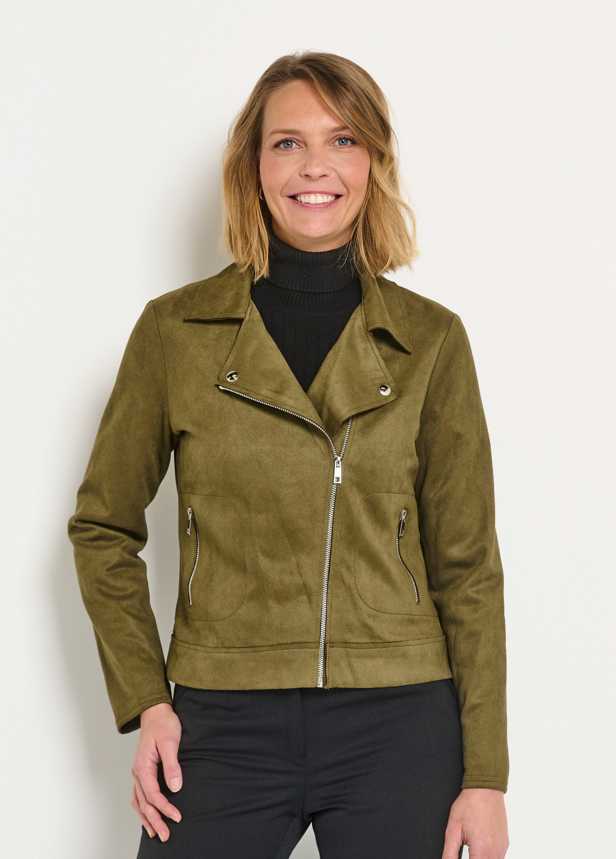 Short_suede_zipped_biker_jacket_Khaki_FA1_slim