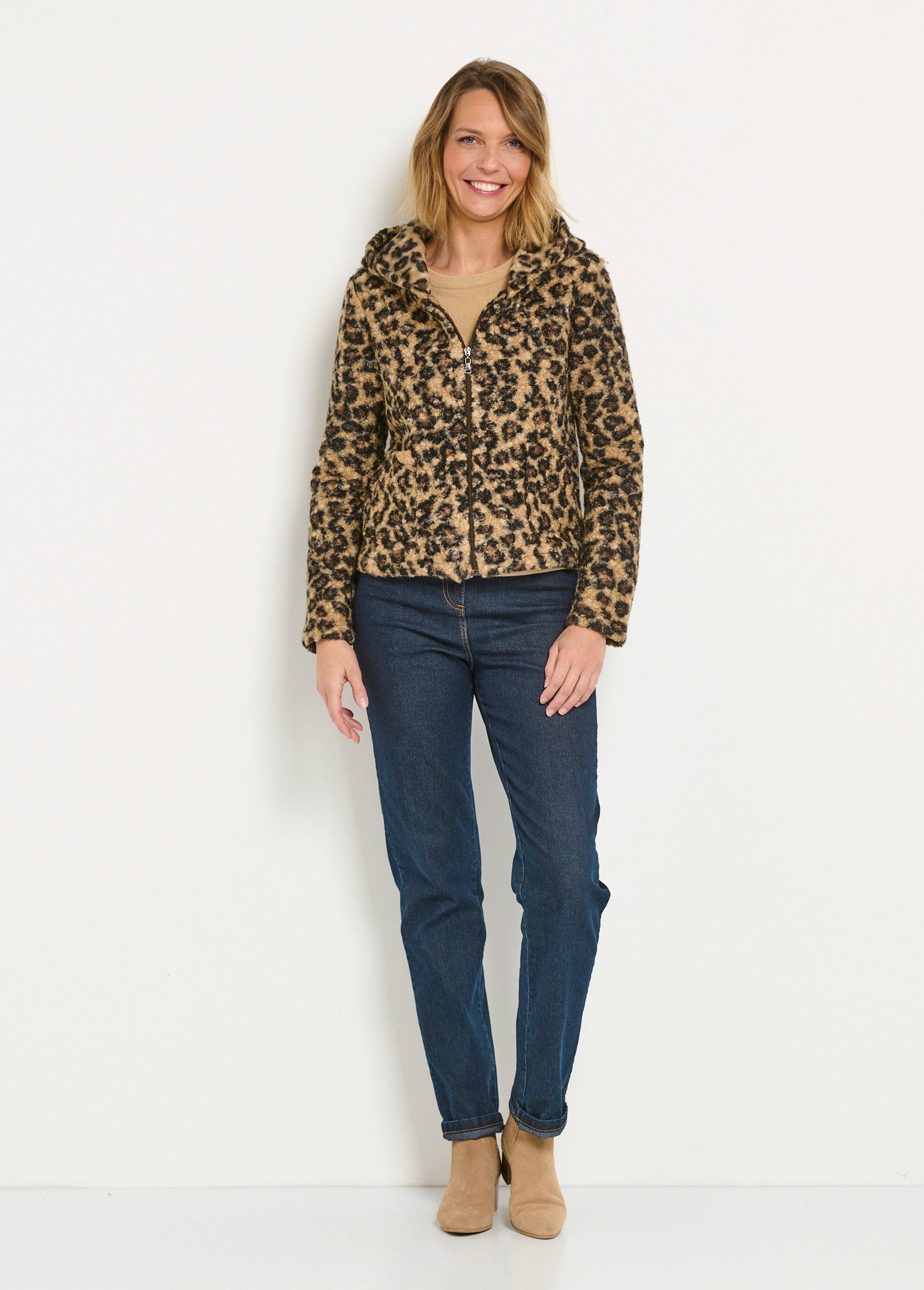 Veste_zippée_léopard_à_capuche_Leopard_SF1_slim